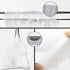 Small Trash Bags, 1.2 Gallon, 75 Counts, Black Drawstring Trash Can Liners for Home Kitchen Bedroom