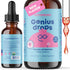 JoySpring Genius Drops Smartberry Vanilla - Liquid Herbal Focus Supplement for Kids, Helps Kids Perform Better in School