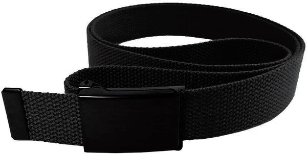 Permethrin Treated Insect Repellent Fabric Belt, Size Adjustable, One Size Fits All, Black - Mosquitoes, Flies, Ticks