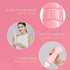 Upside Down Peri Bottle for Postpartum Care - Portable Bidet Bottle with Travel Bag, Reusable Douche Bottle (Blue+Pink)
