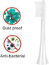 SAVTMVAS 10 2.0 3.0 Pcs Replacement Toothbrush Heads for Boka & Electric Toothbrush Adults with Dust Cover, White