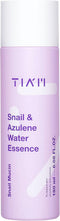 TIAM Snail & Azulene Water Essence, Hydrating Toner with Snail Secretion Filtrate, 6.1 fl oz