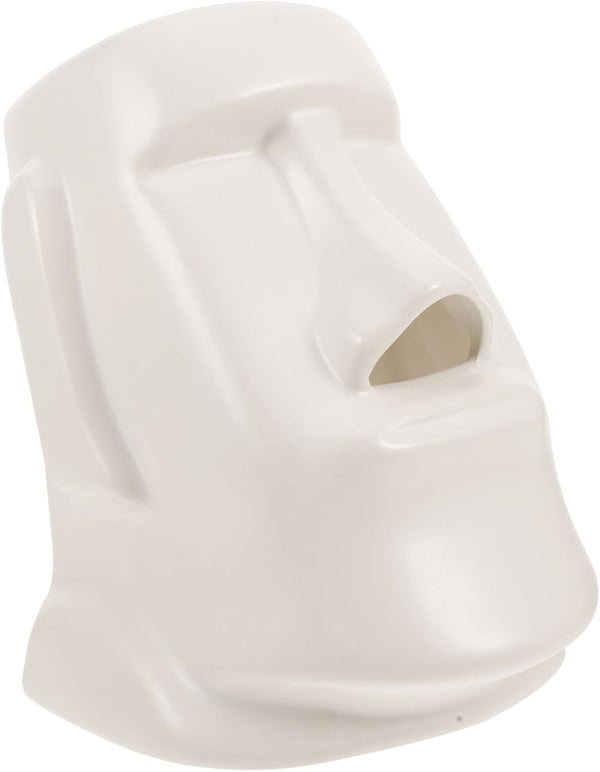 TOPPERFUN Creative Moai Stone Tissue Holder Stylish Tissue Box for Home Office and
