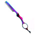 Professional Hair Styling Feather Razor + 10 Replacement Blades, Stainless Steel, Rainbow Color
