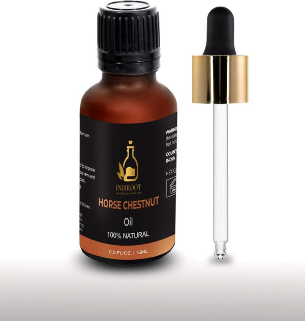Horse Chestnut (Aesculus hippocastanum) Oil | Pure & Natural Carrier Oil for
