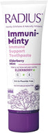 Radius ImmuniMinty Immune Support Toothpaste 2.5 Oz - Elderberry Mint - Pack
