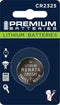 Premium Renata CR2325 Lithium 3V Coin Cell - High Capacity Swiss Engineered Batteries (1 Pack)