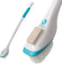 Miracle Foot Brush 30" with Pumice Stone and Grip Handle, Wet/Dry Brush for Seniors, Pregnant, Disabled