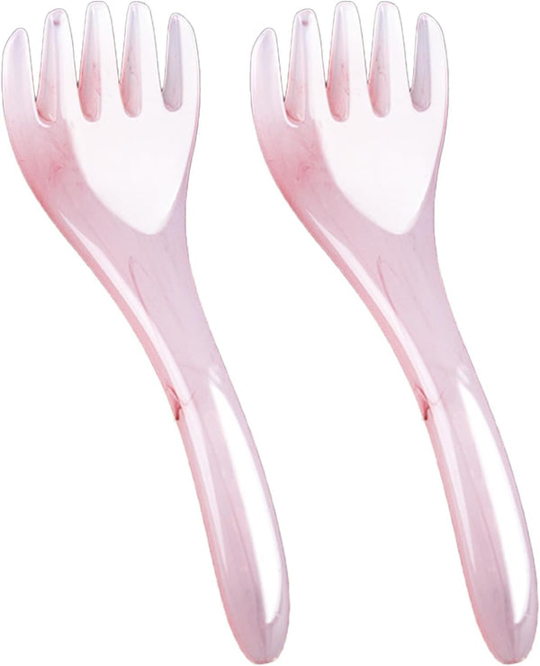 YYFIVEHAN 2Pcs Pink Head Massager Scalp Tool, Gua Sha Scalp Massager & Comb