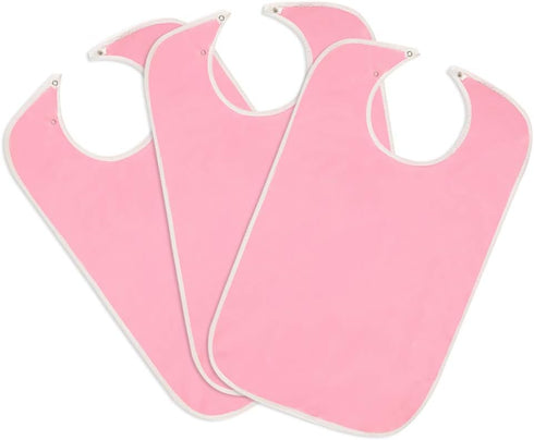 Nobles Health Care Products Nobles 6 Terry Adult Bibs with Vinyl Barrier Size 18" x 30"