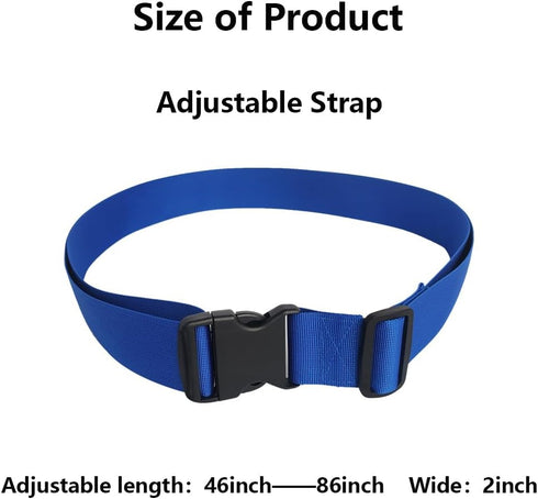 Sexyppl Wheelchair Safety Strap Seat BeltAdjustable High Chair Safety HarnessPatients Cares Safety StrapChair Strap