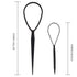 WSYUB Topsy Tail Tools, 10Pcs Hair Styling Accessories, French Braid Tool Loop for Girls, 5 Colors