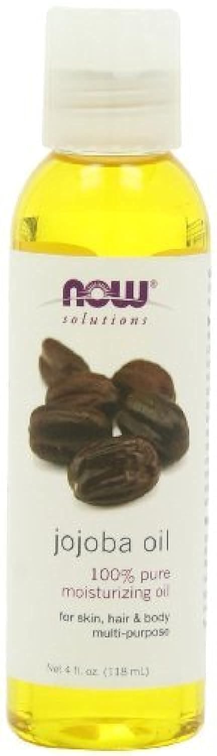NOW Foods Pure Jojoba Oil, 4 Ounce (Pack of 2)