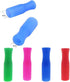 Colorful 12" Stainless Steel Straws, 4pcs Ultra Long Reusable Rainbow Drinking Straws with Silicone Tips & Brush