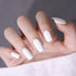 VENALISA 15ml Gel Nail Polish, Pure White Soak Off UV LED Nail Gel for Nail Art Starter DIY at Home