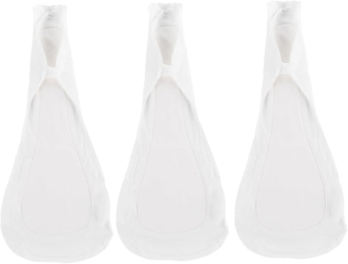 HOODANCOS Reusable Menstrual Pads 3pcs Washable Cotton Panty Liners 420mm Long Soft Sanitary