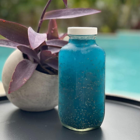 Ellie's Best Organic Blue Spirulina Powder, 60 Servings, Vegan, Non-GMO, for Smoothies & Drinks