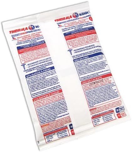 Reusable Hot Cold Gel Pack, Mini/Face Size 4" x 6" - 25/Case