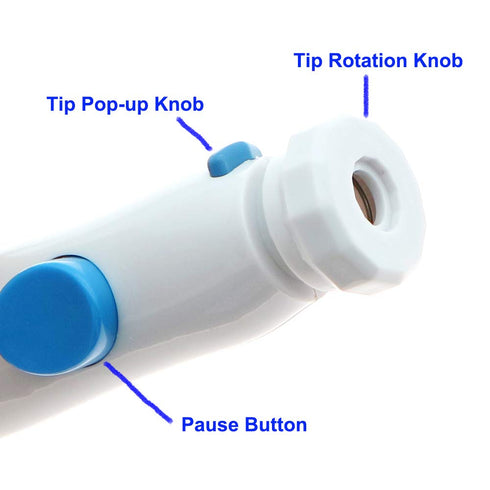 RONSIT Flosser Replacement Handle/Hose Assembly, Compatible with WP-100, WP-450, WP-660, WP-900 Ultra Water Flosser