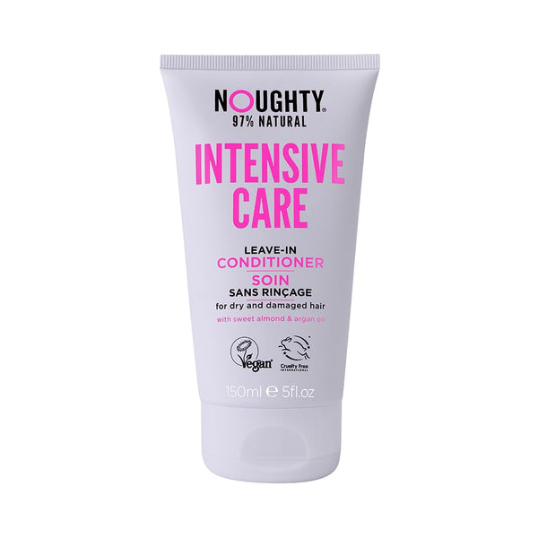 Noughty 97% Natural Intensive Care Leave In Conditioner, 150ml, Sulphate Free Vegan Haircare with Sweet Almond Extract