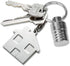 Micro Pill Holder with Keychain Necklace, Opret Titanium Waterproof Pill Container for Travel