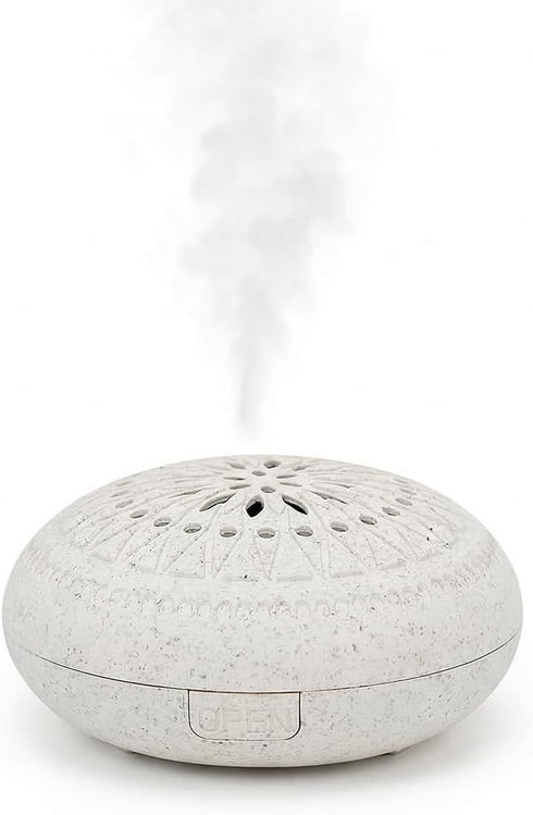Ryistc Travel Sized Portable Mini Diffuser for Essential Oils Multifunction Waterless No Sound