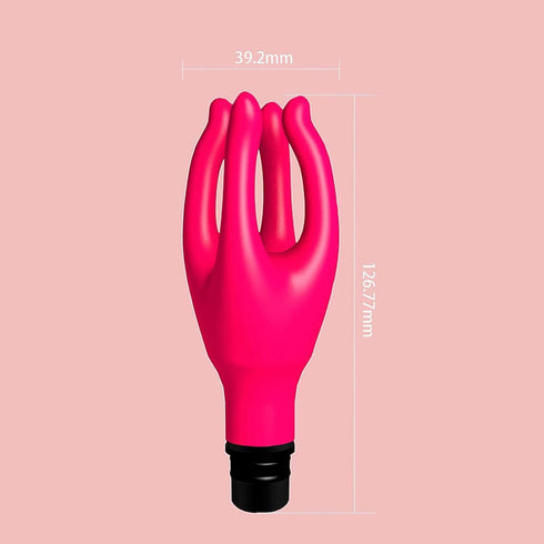 Rolamumu 18MM-19MM) Massage Gun Attachments,Silicone Massage Gun Heads,Deep Tissue Percussion Trigger Point Massage