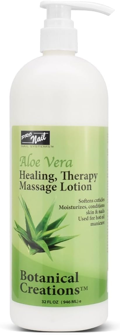 PRONAIL Healing Therapy Massage Lotion, Professional Pedicure and Body Manicure, 32 Ounce