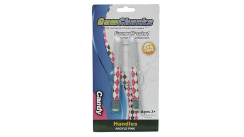 Flossers Dental Floss for Braces - Threaders Tool, Gum Flossing Picks - Dental Flossers for Teeth (Pink Argyle - Candy)
