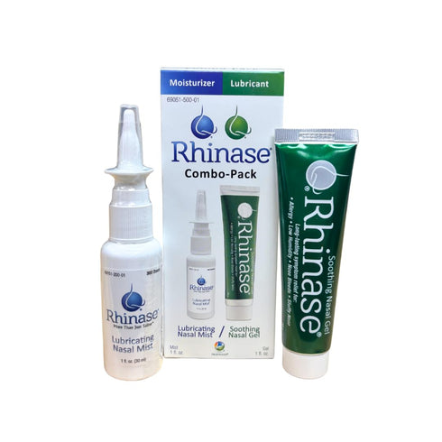 Rhinase Nasal Care Combo Pack - Nasal Gel (1 oz) & Saline Spray
