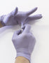 Disposable Gloves, Steel Blue Heavy Duty Nitrile Gloves, 9.5" Length, Powder Free, 6 Mil Thickness, X-Large, Pack of 100