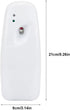 Automatic Air Freshener Dispenser, White | Wall Mounted or Free Standing Adjustable Fragrance Aerosol Spray 300mL