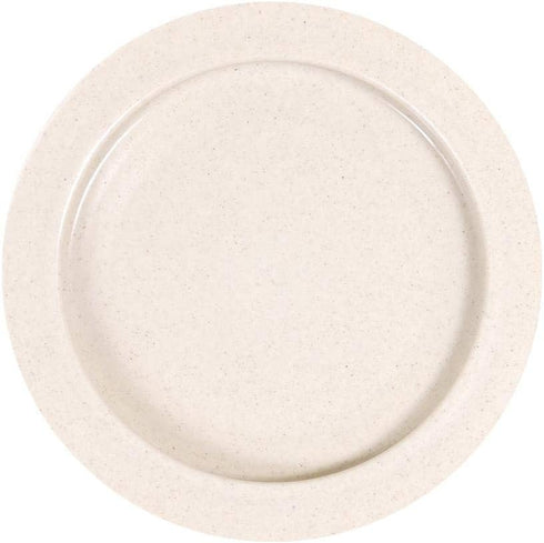 SP Ableware Inner-Lip Plate with High Wall, Plastic, Sandstone
