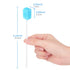 (50 Pack) Disposable Unflavored Mouth Swabs, Sterile Oral Swabs for Dental Cleaning