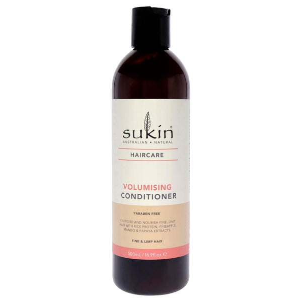 Sukin Volumising Conditioner for Fine and Limp Hair, 16.9 fl oz (500 ml)