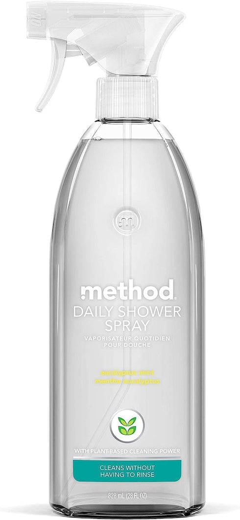Natural Surface Cleaning Spray, 28oz Variety Pack, Shower Cleaner, Glass + Surface Cleaner, Tub + Tile Cleaner