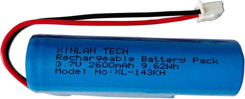 XINLANTECH 3.7V 2600mAh Rechargeable Li-ion Battery with XH2.54mm-2Pin Plug for Croove B0143KH9KG