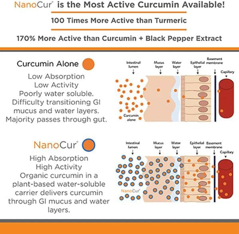 Turmeric Curcumin - 100x More Active Than Turmeric, 170% More Active Than Curcumin + Black Pepper Extract for Joint