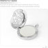 Ciieeo Aroma Diffuser Air Diffuser Replacement Pads 100pcs Felt Pads for Diffuser Necklace, Bracelet, Car, White