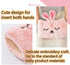 Milkycat Cute Hot Water Bottle with Soft CoverPortable Rechargeable Electric Hot Water Bag for Menstrual CrampsHot