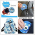 LongStone 2PCS 7 Days Digital Pill Organizer with Alarm Reminder Weekly Pill Box Medicine Storage Box (Blue)