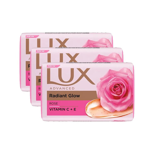 LUX Soft Touch Silk Essence & Rose Water Soap Bar, 5.2 Ounce (Pack of 3)