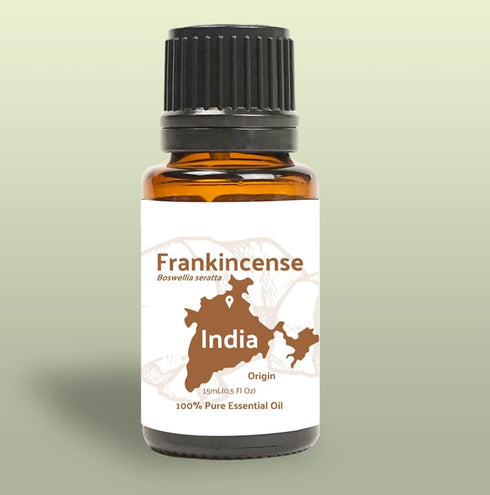 Frankincense Essential Oil, Pure Essential Oil for Diffusers and Aromatherapy, 100% Therapeutic Grade (15ml)