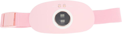 Srliya 7 Cordless Heating Pad Message Mode Electric Graphene Menstrual Heat Belly Wrap Belt for Home Driving Office