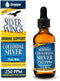 Natural Path Silver Wings Colloidal Silver Liquid, Enhanced Immune Support Supplement, 250ppm, 2oz Dropper