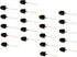 LJJCSFF 20 PCS Black Shovel Spoons Dessert Mini Pudding Spoons Plastic Shovel Spoons