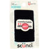 Scunci Effortless Beauty Small No-Damage Elastics, Black, 102-Count, 2mm