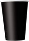 Premium Black Paper Cups, 9 oz (Pack of 14), Eco-Friendly Party Drinkware