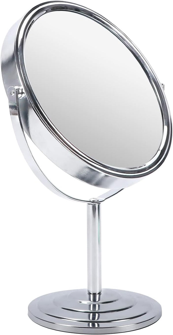 Schliersee 10X Magnifying Makeup Mirror, Double Sided 1X/10X Swivel Table Desk Mirror (8 inch)