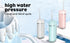 Powerful Portable Cordless Water Dental Flosser: Rechargeable Mini Oral Irrigator with 2000 mAh Li-ion, 5 Modes, IPX7